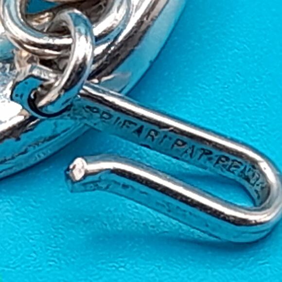 Vintage Trifari Choker Necklace, Silver Rhodium Plated, 1960s Jewelry - Picture 8 of 11